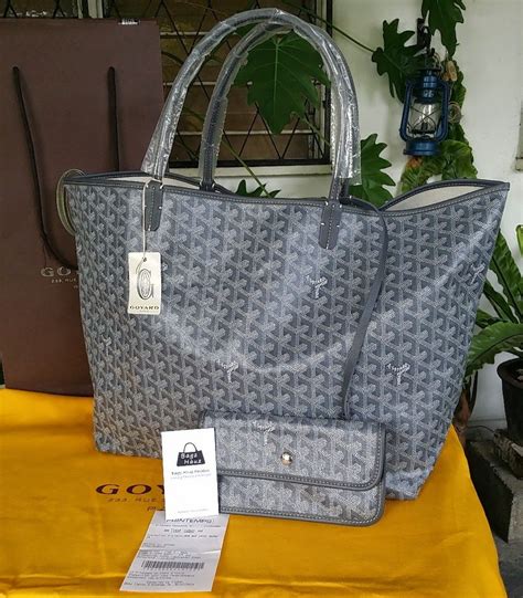 grey goyard carryall